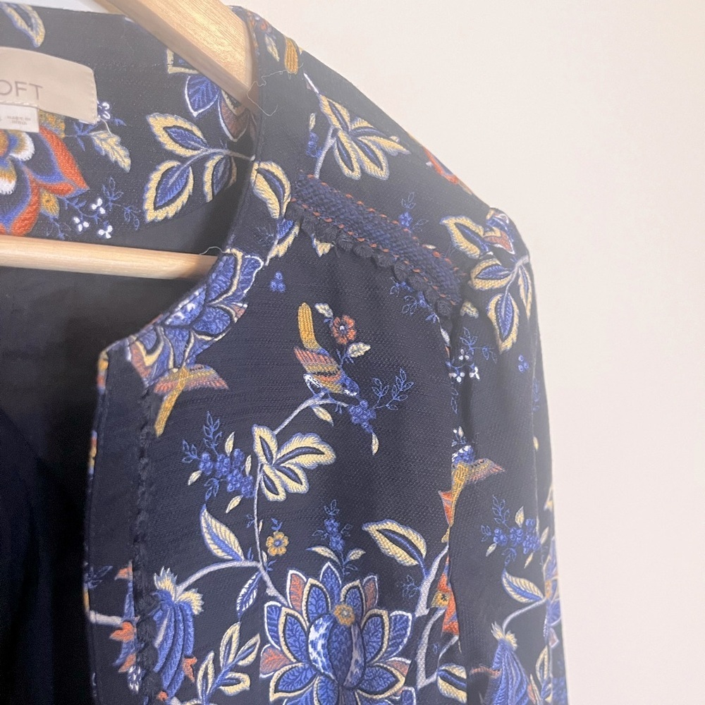 LOFT Women's Evening Garden Floral Jacket - Picture 6 of 10